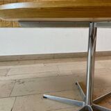 Dining table with 6-star base by Arne Jacobsen for Fritz Hansen