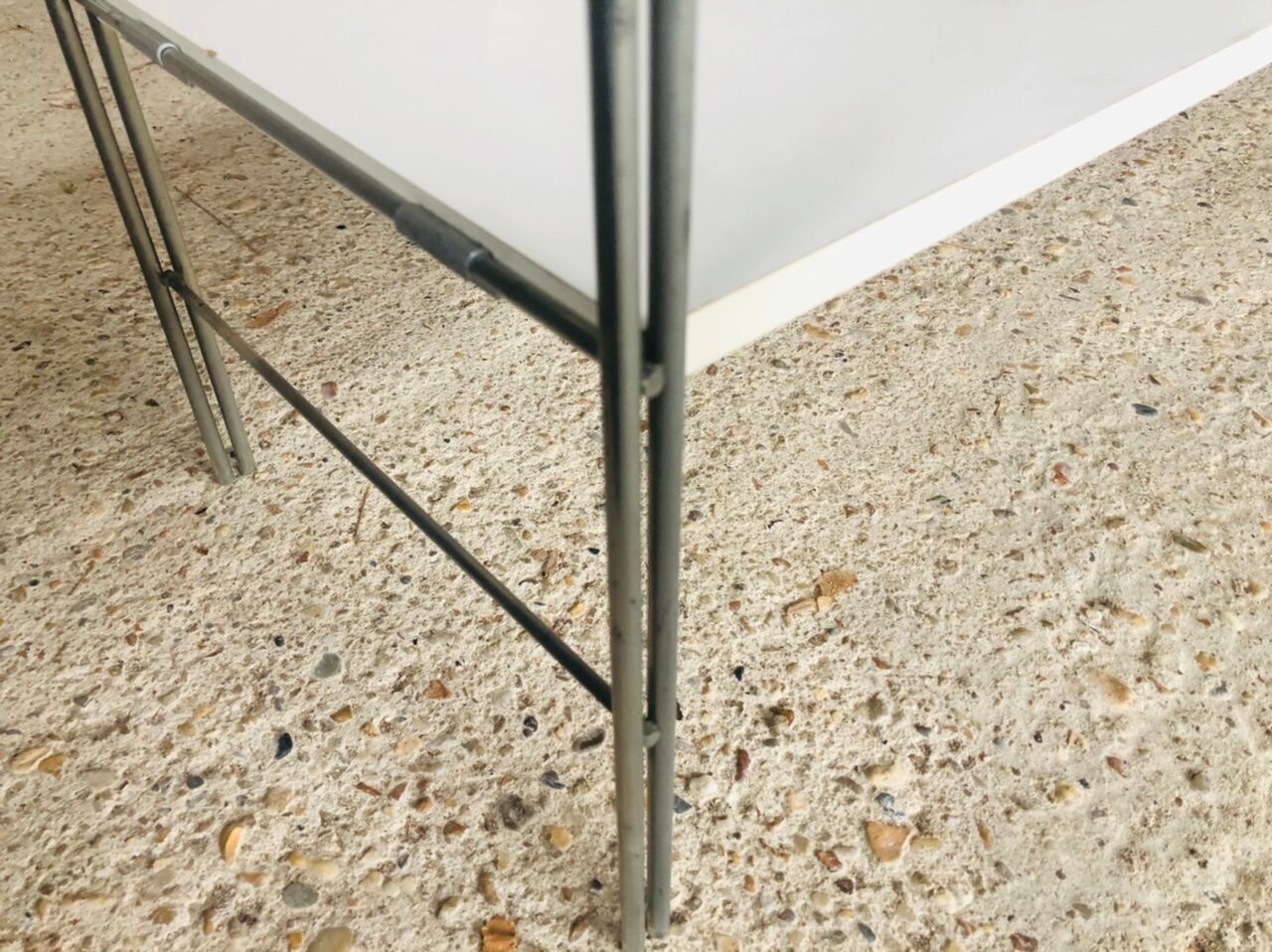 Vintage wall system with 5 modular shelves for BHV