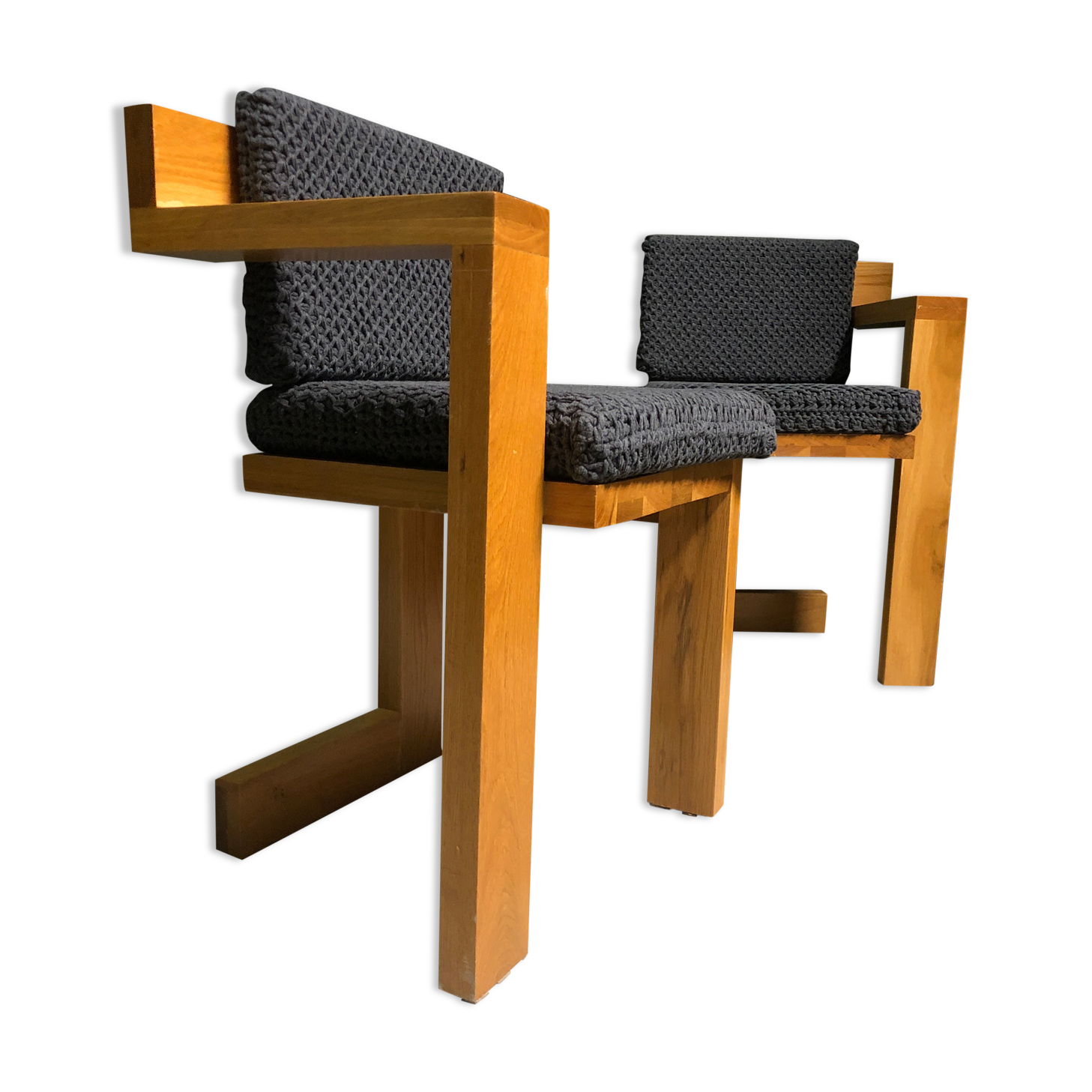 2 x Rietveld 'Steltman' chairs