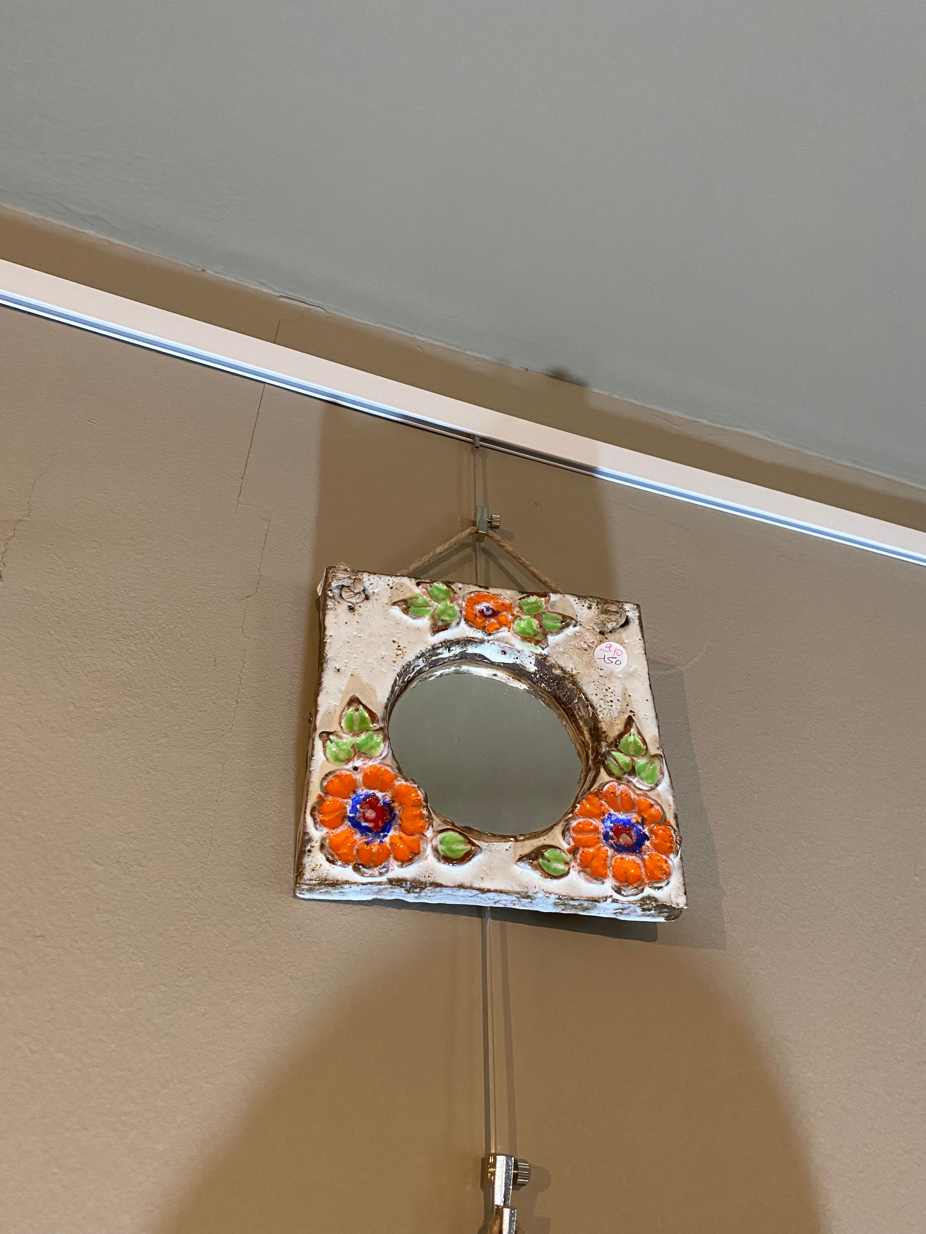 Small ceramic mirror The Argonauts