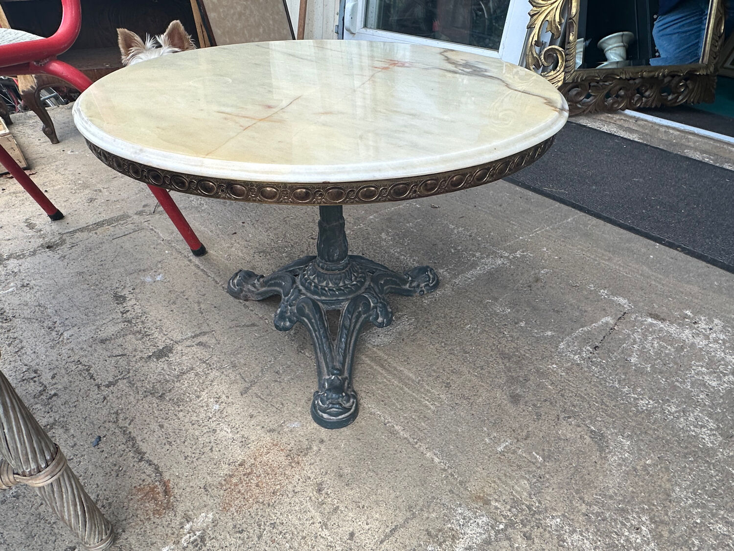 Table basse bistrot