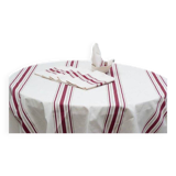 SOKOA Basque tablecloth set 3 m with 6 napkins