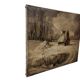 Oil painting on canvas Winter Landscape By Pie Schmitz (1904-1972)