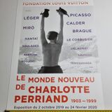 Poster Charlotte Perriand: The New World at the Louis Vuitton Foundation