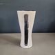 Vintage black and white diabolo pitcher