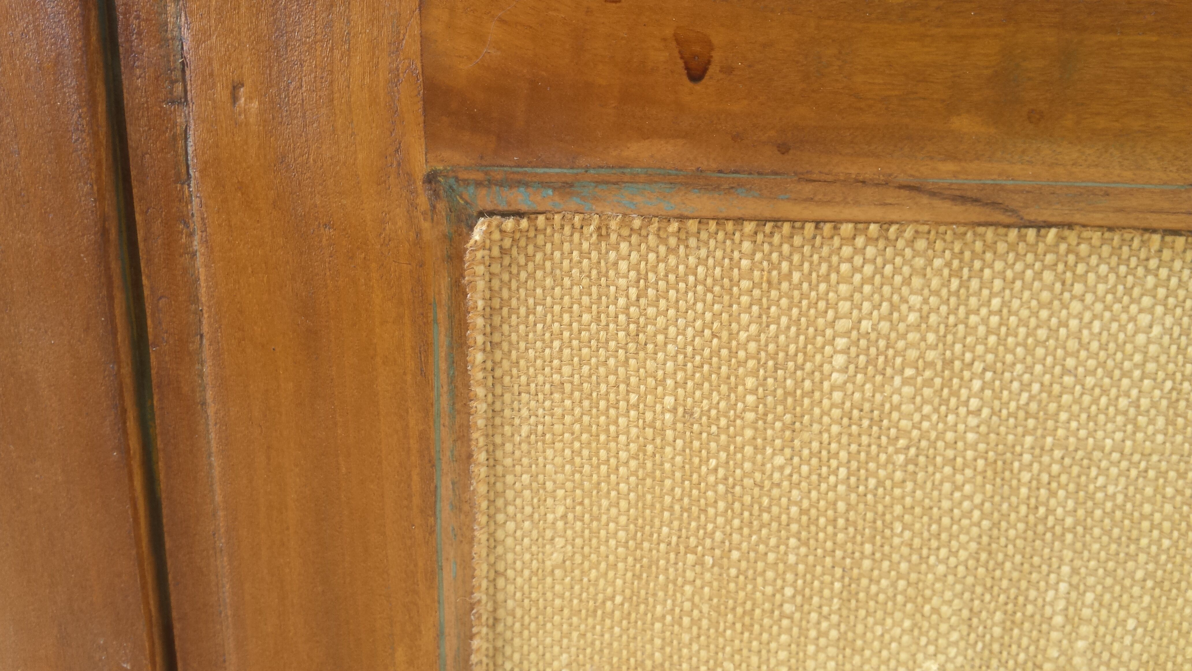 Buffet parisien, toile de jute