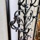Art Nouveau coat rack in cast iron, circa 1900