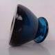 Hand-Blown Blue Glass Vase, Italy, 1960s