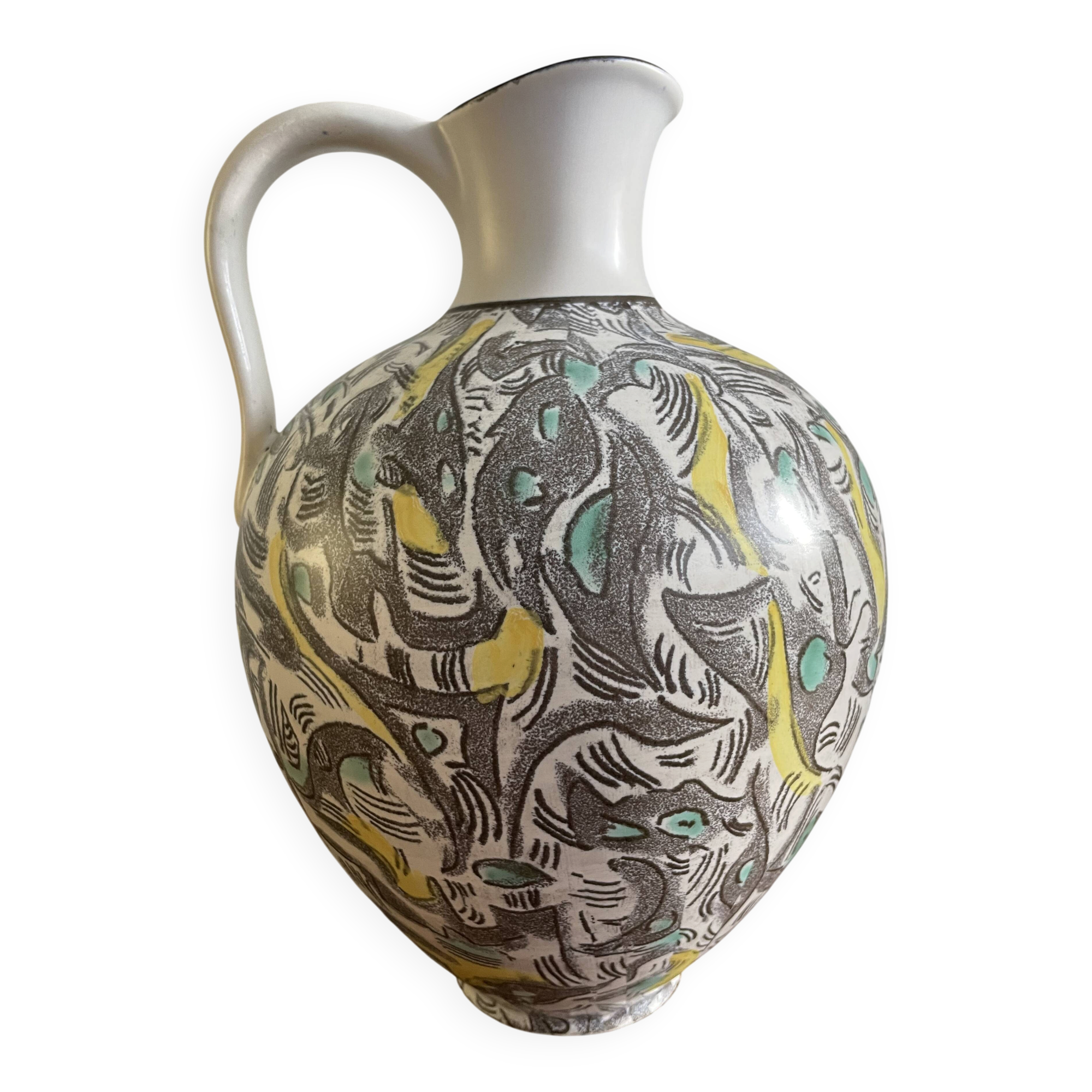 Waechtersbach Keramik jug West Germany