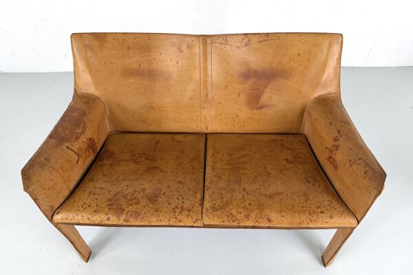 ensemble composé deCAB 413 et CAB 414 par Mario Bellini pour Cassina -1970s