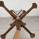 Vintage wooden parrot coat rack