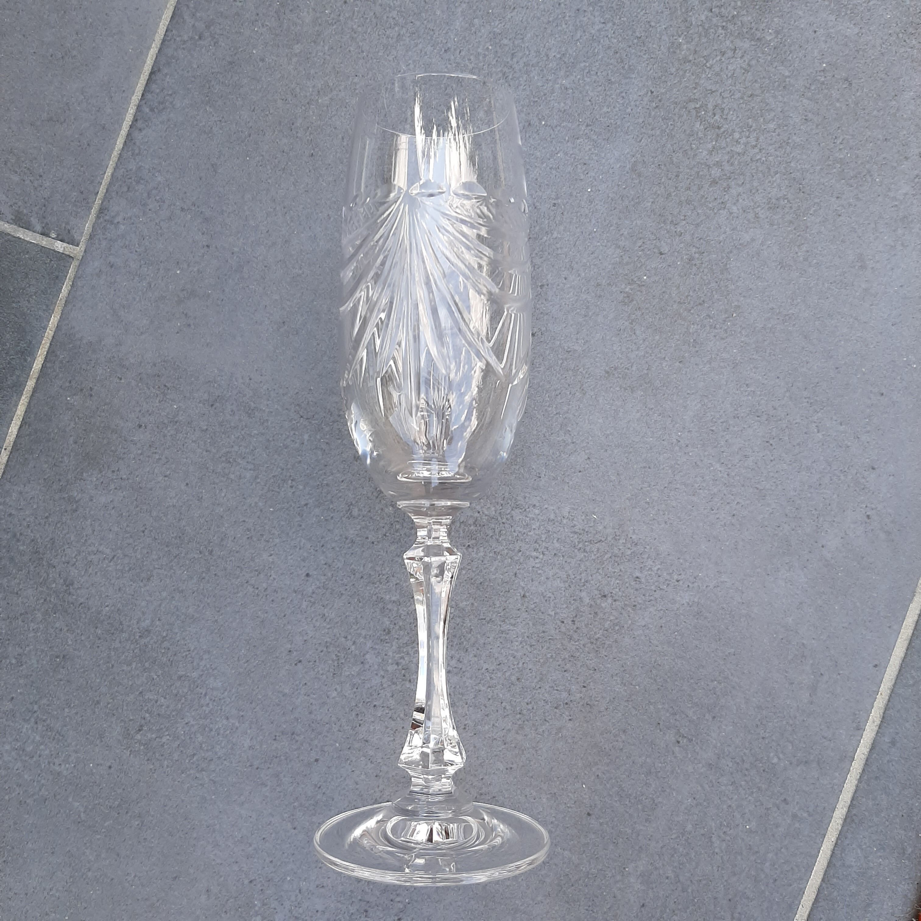 Champagne flutes crystal of Lorraine