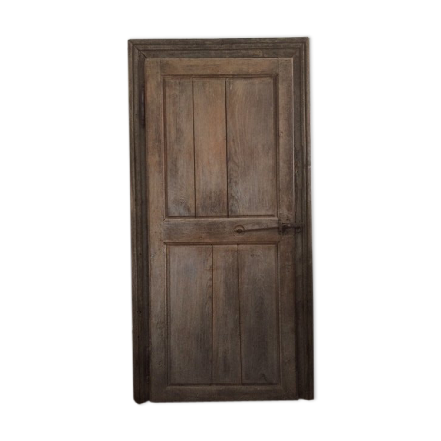 Antique door in solid oak