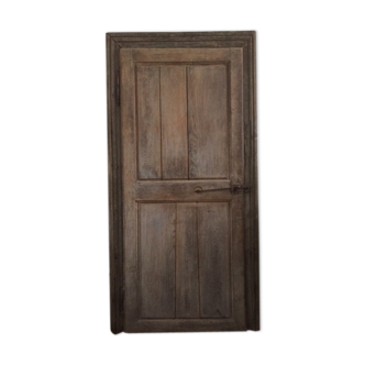 Antique door in solid oak