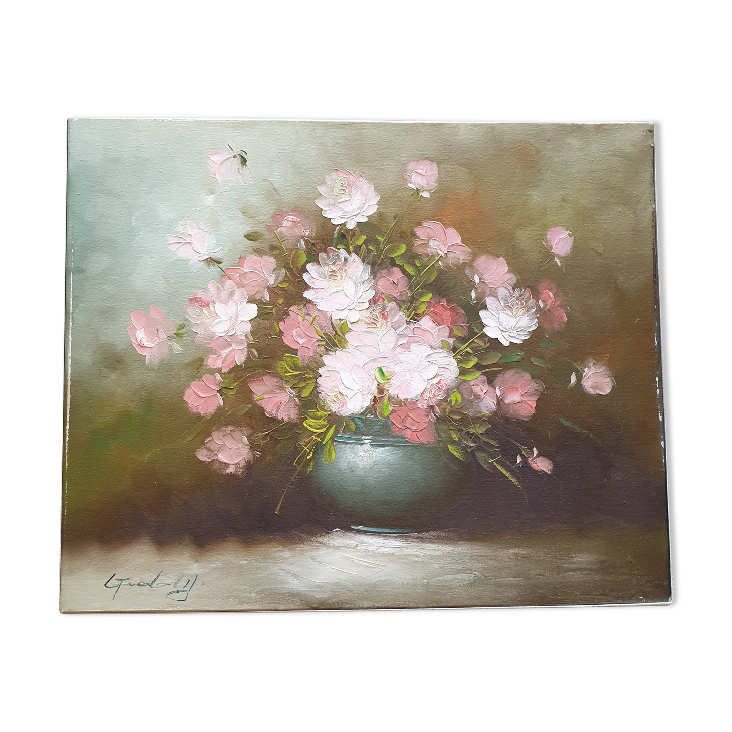 Bouquet oil on canvas