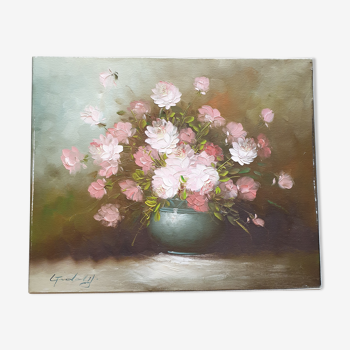 Bouquet oil on canvas