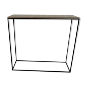 Console en marbre de florence beige dimension L100 x P30 x H85