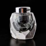 Faceted Sommerso lighter by Seguso, Murano, Italy, 1970s