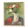 Huile sur toile originale suédoise – « Nature morte avec vase et fruits » – Signée