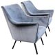 Ensemble de fauteuils club années 1950