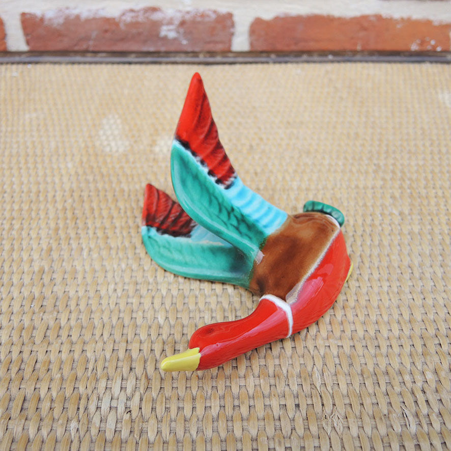 Old ceramic mallard duck – A Ferlay Vallauris