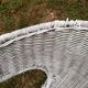 Rattan deckchair
