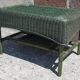 Salon de jardin complet en rotin. (Sofa, fauteuils x 2, table basse)