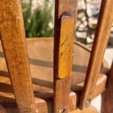 5 vintage Baumann bistro chairs