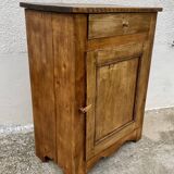 Jam cupboard with drawer from the beginning of the 20th century, mountain furniture