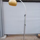 Vintage height adjustable arch floor lamp 1960s-70s