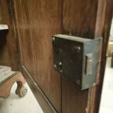 Bahut bas ancien enfilade boIs massif