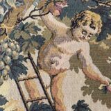 Vintage French jaquar tapestry