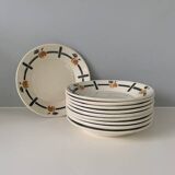 Badonviller dessert plates