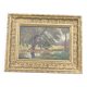 Impressionist Landscape Painting, A. Duval 1907 - Golden Frame