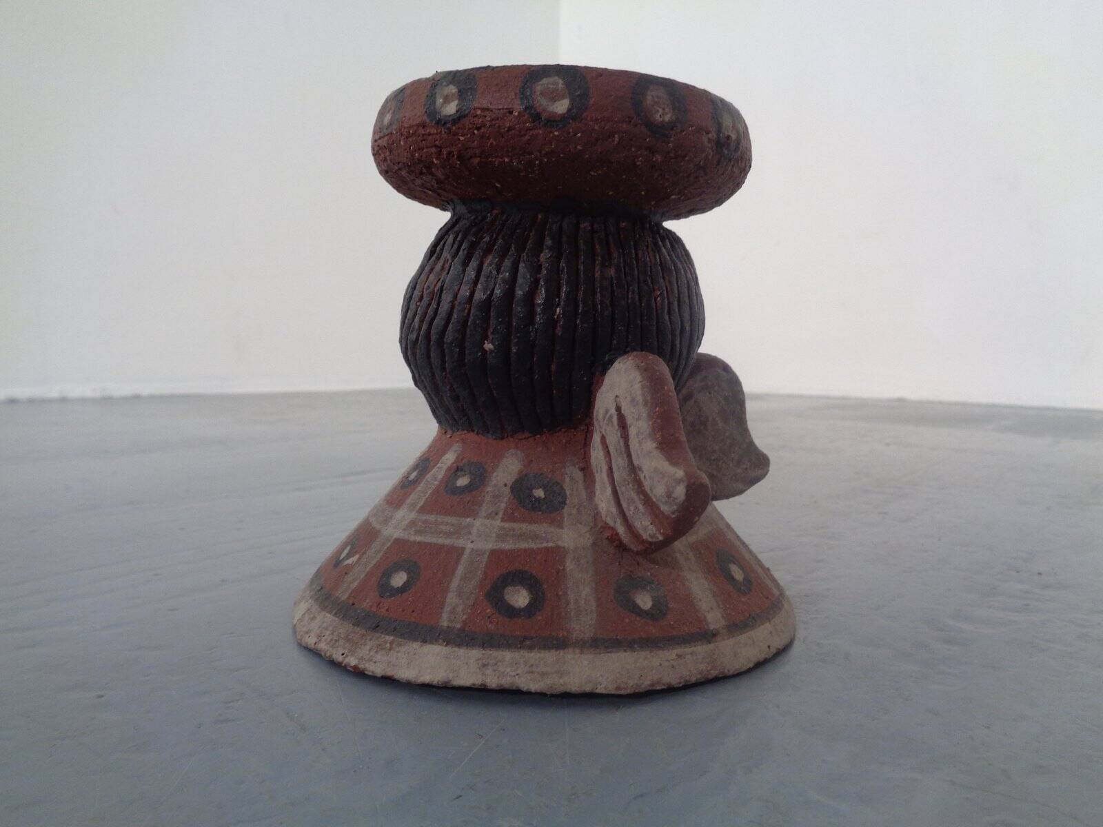 Mid-Century Ceramic Angel Candleholder by Gerhard Liebenthron, 1970s