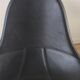 Pair of Tirup Ikea leather armchairs