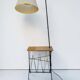 Lampadaire liseuse tablette 1950