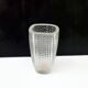 Mid Century Signed Glass Vase Kurt Wokan for Ingrid    - 18,5 cm tall