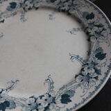Set of 6 plates iron earth Lucien BFK