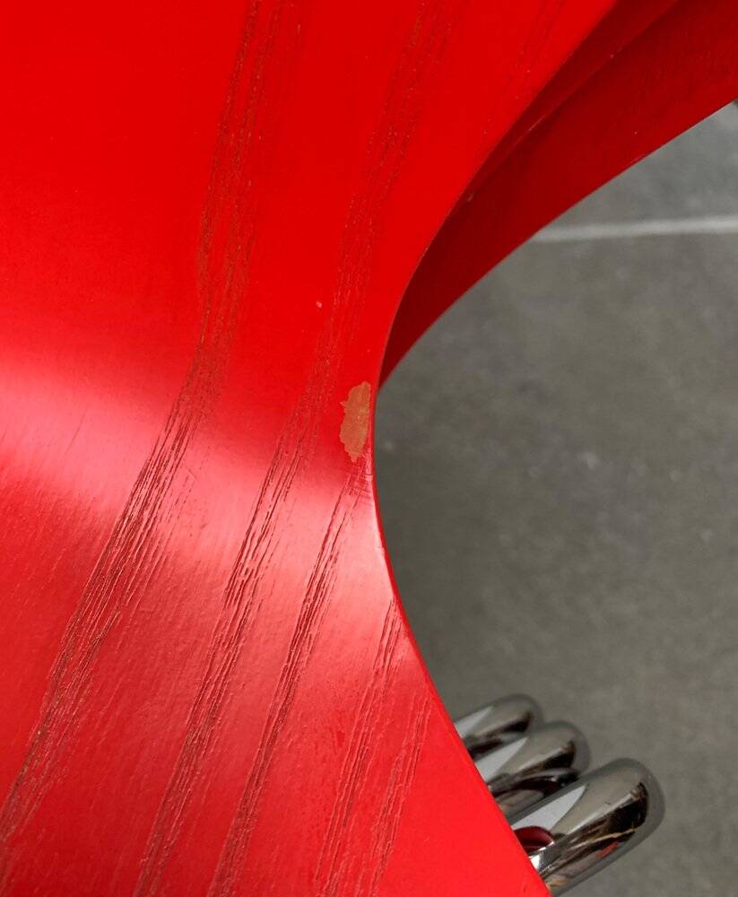 Model 3107 chairs by Arne Jacobsen for Fritz Hansen, Denmark, 1997, Set of 4