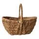 Panier en osier tressé