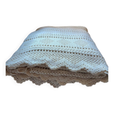 Antique crochet bedspread
