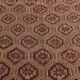 Burgundy & Red Stars Pattern Kilim Rug, 188x309Cm
