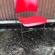 David Rowland red chair for Seid International Design