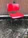 Chaise rouge David Rowland pour Seid International Design