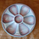 Service à huitres plat et assiettes 9 digoin sarreguemines