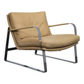 Fauteuil en cuir par Lenka Teilman pour Conform Danemark (années 2000)