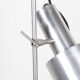 Peter Nelson brushed aluminium FA floor lamp, 1960's