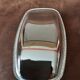 Metal butter dish