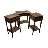 small desk and matching nightstands